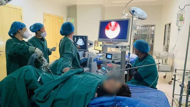 珠晖区妇幼保健院妇科成功完成一例宫腔镜下宫腔重度粘连分离手术
