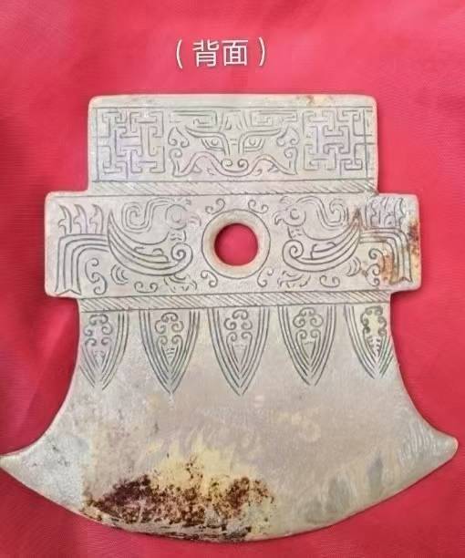 民间藏家(商代早期玉钺)_铭文_作品_玉器