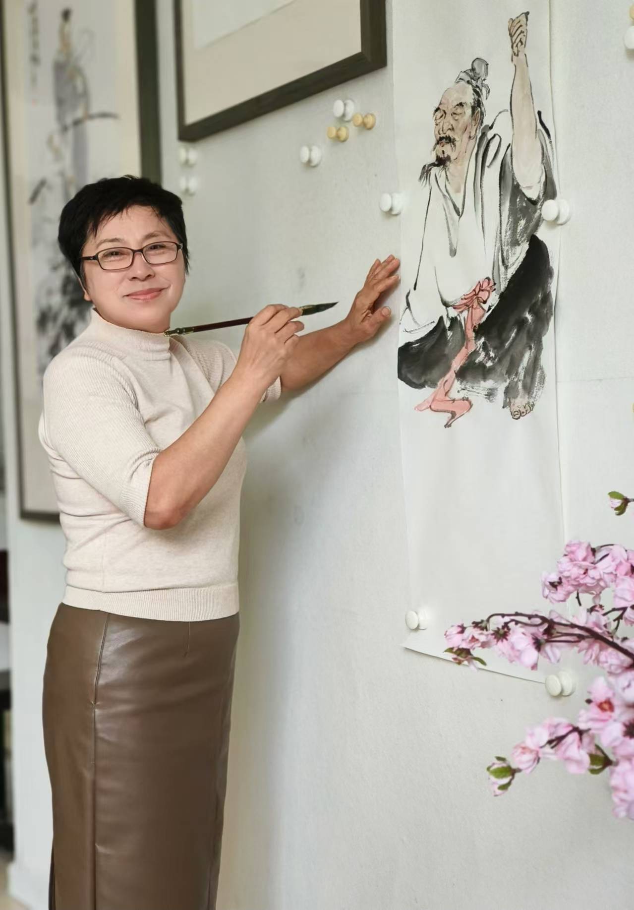 潍坊市女书画家杨立萍作品赏析