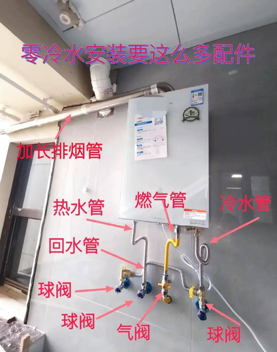 零冷水热水器图解图片