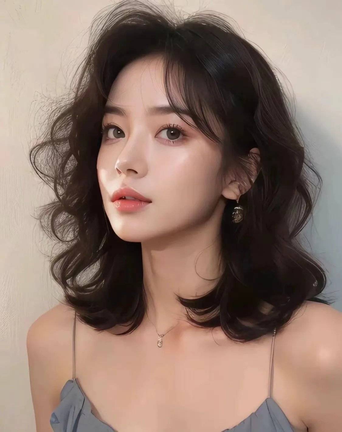 全头烫拯救细软少发的时尚魔法