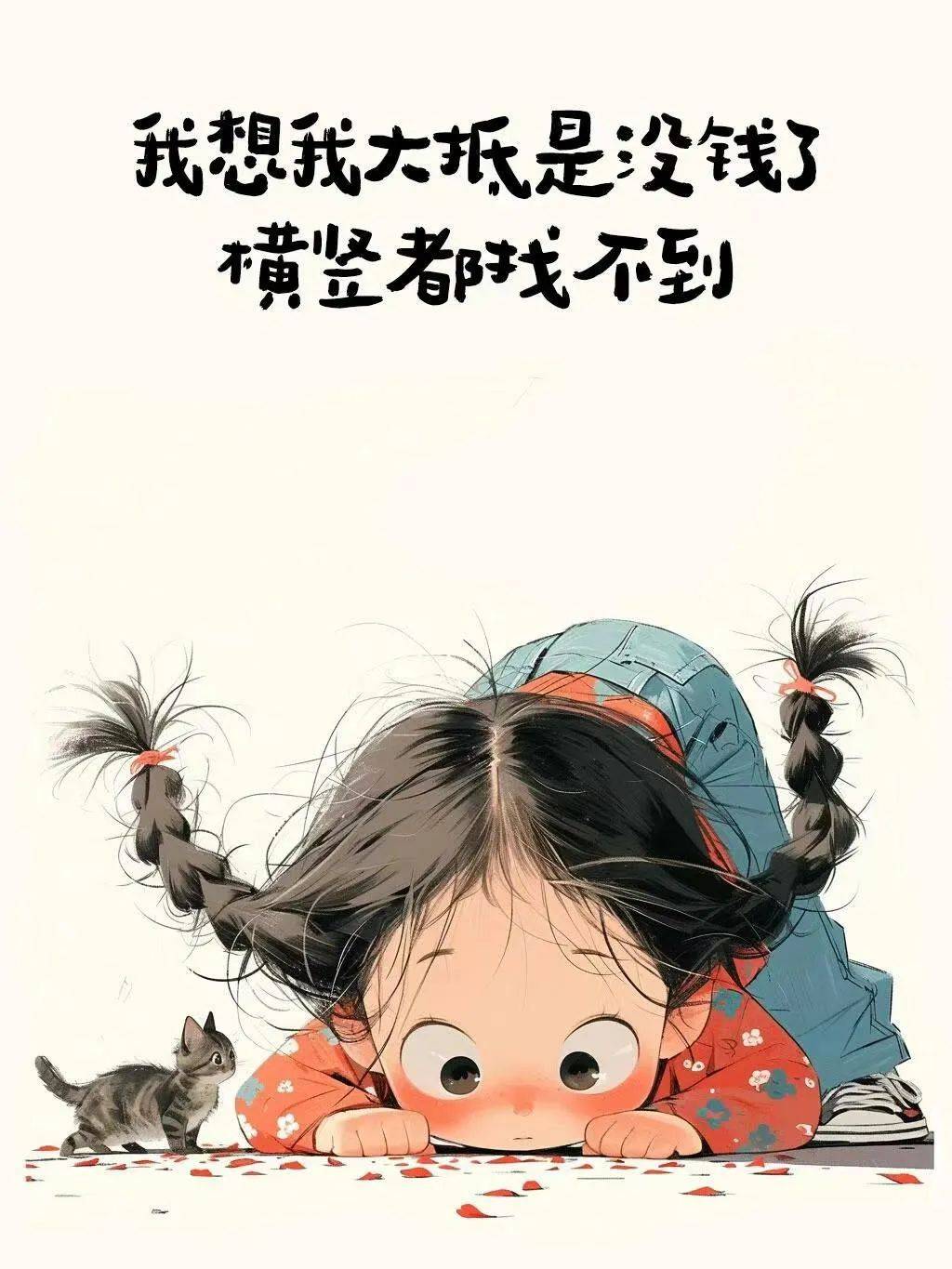 "我没钱了,幽默一点这样说"