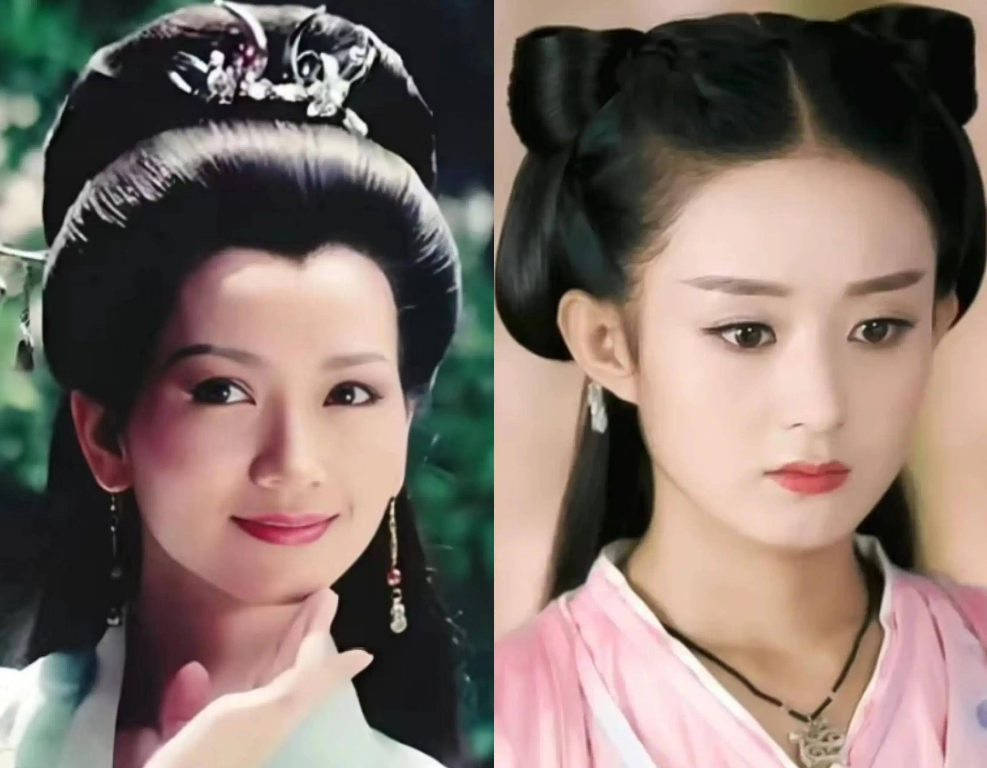 容易记住了,而且赵雅芝的白娘子成了经典,而赵丽颖的花千骨也成了经典