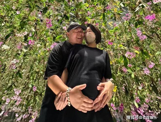 郝劭文晒老婆最新孕照,林宁瑞肚大如箩胖一圈,满脸温柔孕相超足_和林_夫妻俩_宝贝