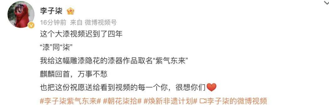 涂视野丨断更三年，李子柒回归，为何要做“涂料”？ 