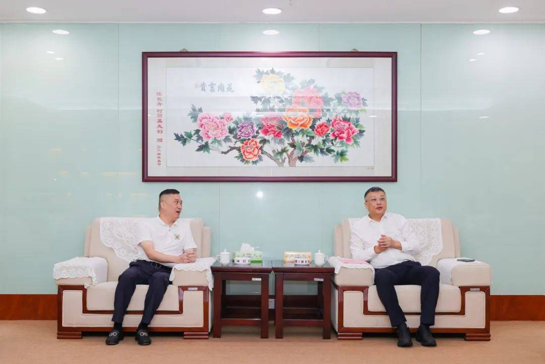 安溪县委吴毓舟书记等领导会见泉安企业商会换届筹备组