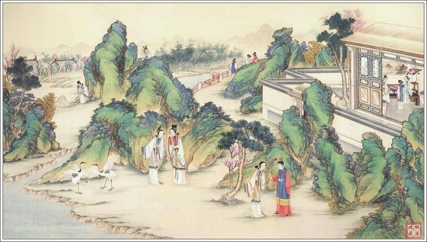 他费尽一生心血绘制《红楼梦》绘本,清代孙温工笔重彩画册欣赏