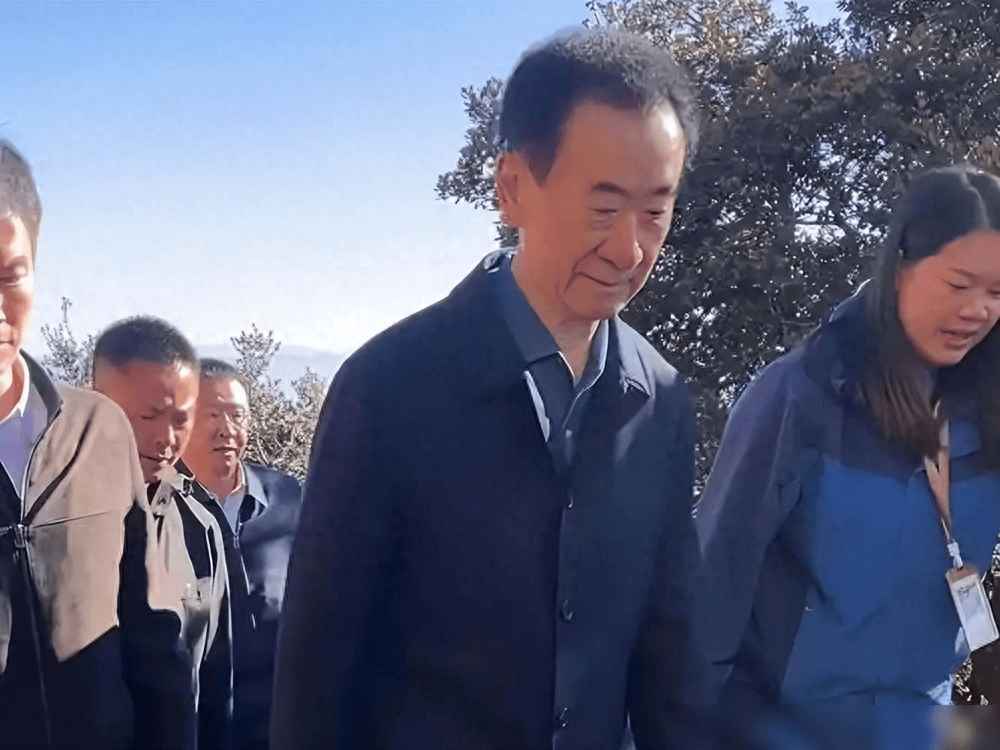 王健林现身云南寺庙祈福,表情凝重身形暴瘦,王思聪却仍四处潇洒