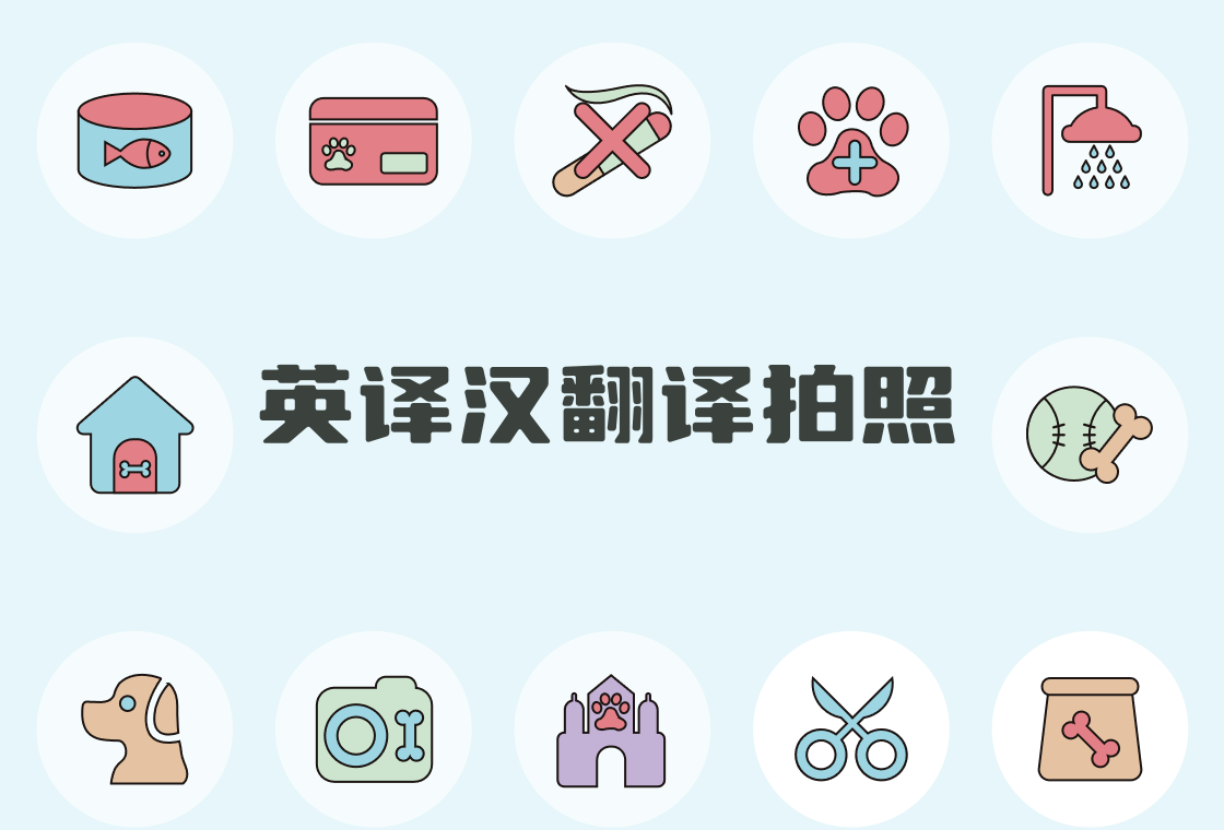 oppo拍照英译汉图片