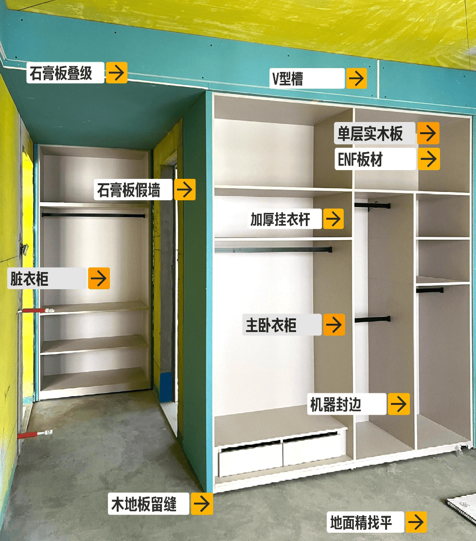 衣柜隔板托钉安装方法图片