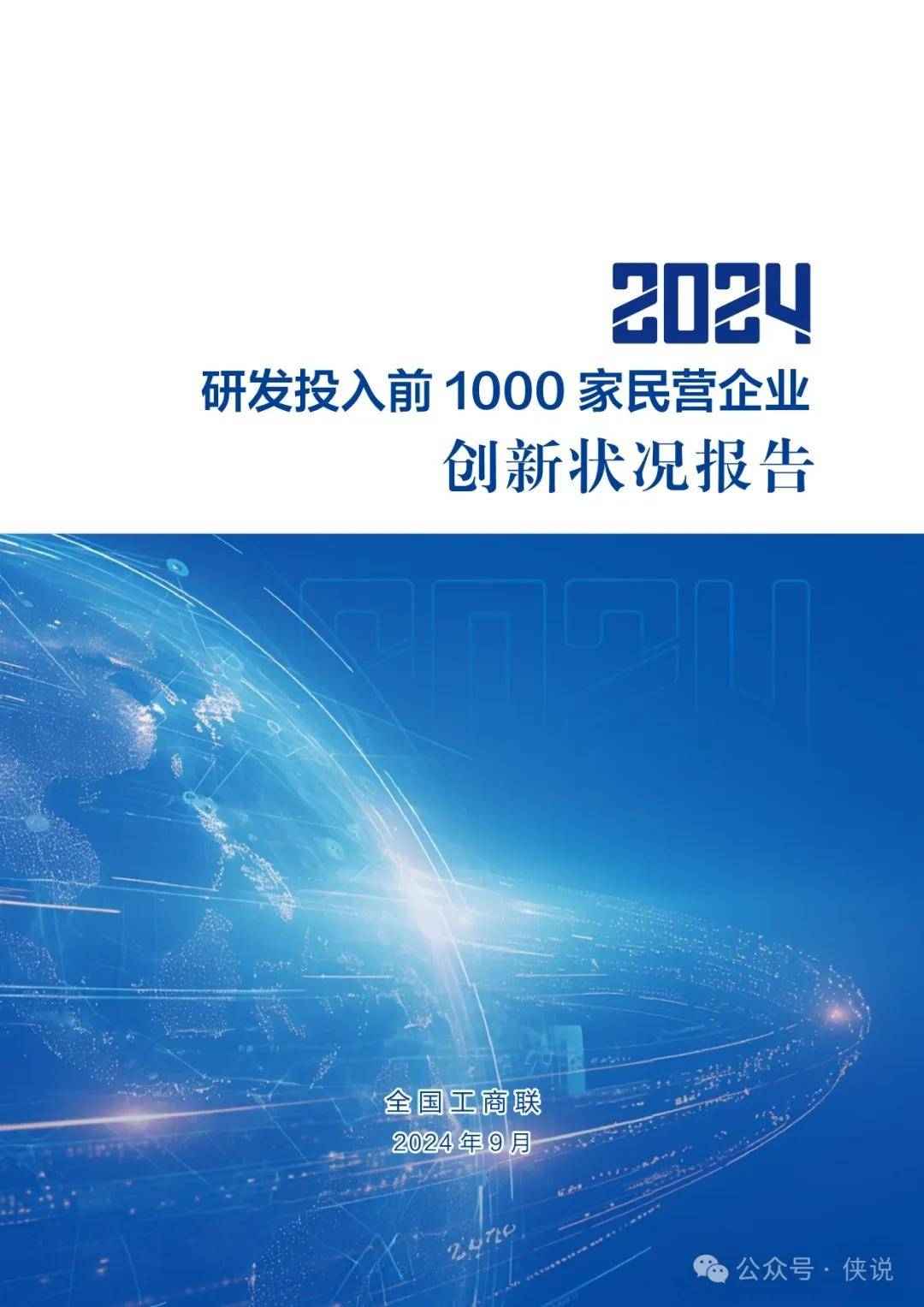 2024年研发投入前1000家民营企业创新状况报告