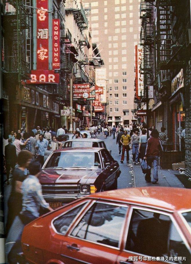 老照片 70年代的美国纽约 远没有光鲜亮丽的一面
