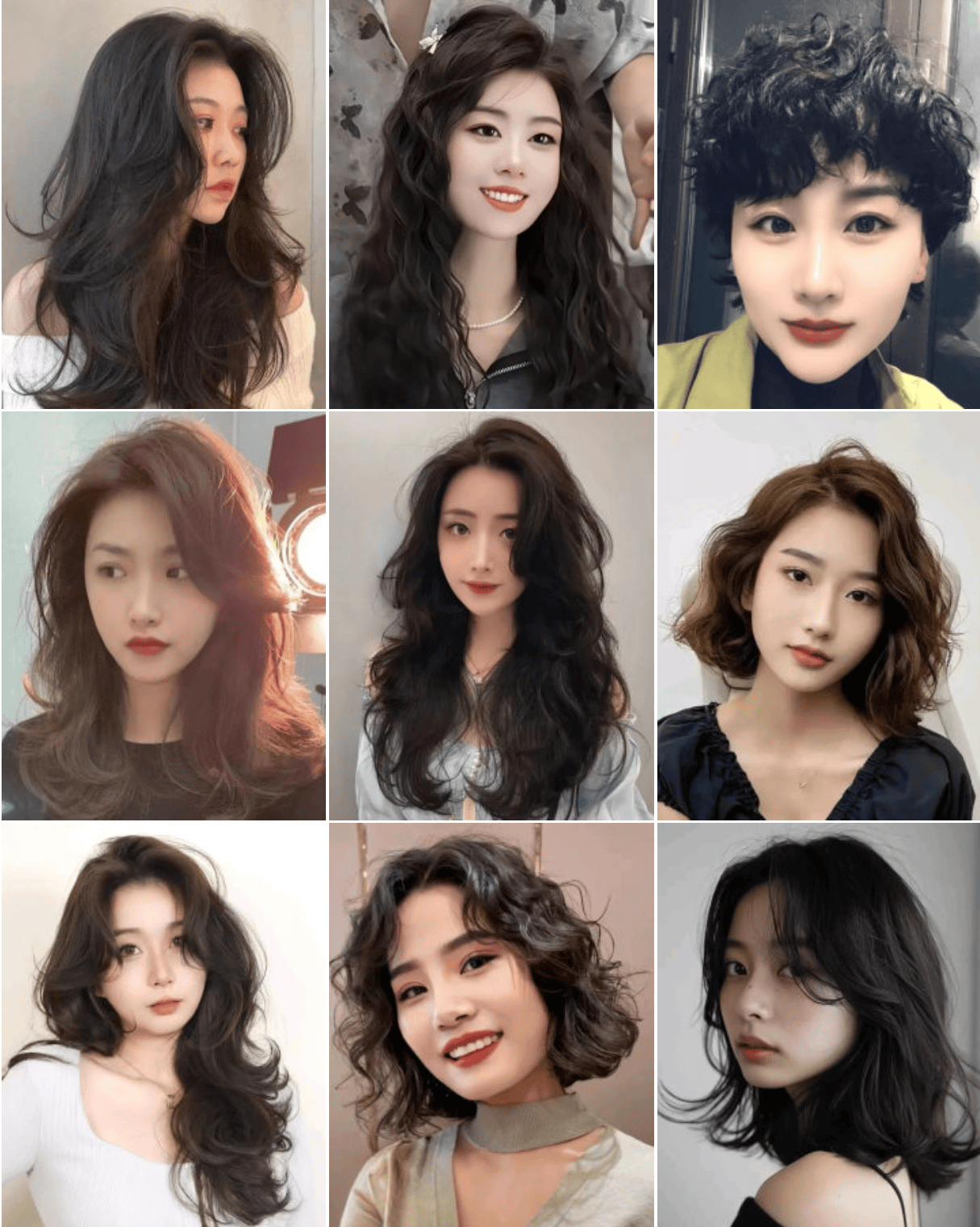 年末焕新:大波浪烫发与雾感染发的绝美邂逅