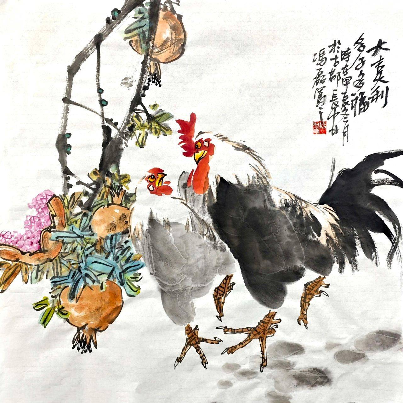 花鸟画之祖是谁图片