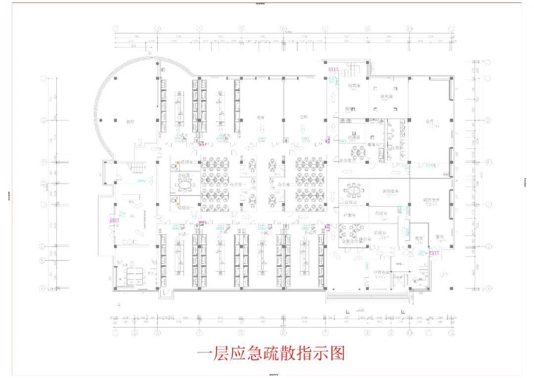 医疗器械产业园 4300平方米2层 独栋研发生产厂房 出租中_园区_平面图
