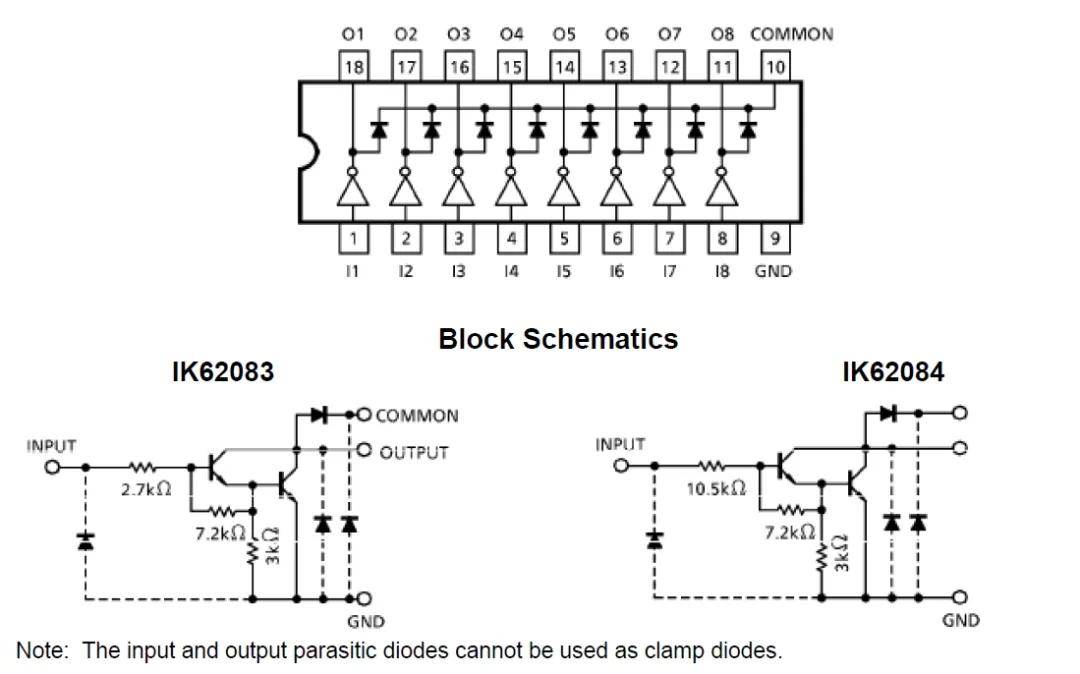 【oweis奥伟斯】ik62083dwt替代 uln2803adwr 韩国iksemi 达林顿管