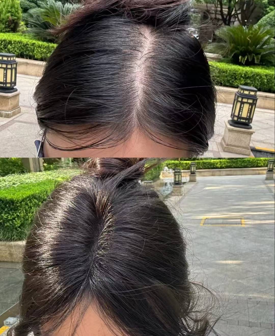 建议大家洗头前先梳顺头发然后再进行清洗这样可以减少洗头过程中因