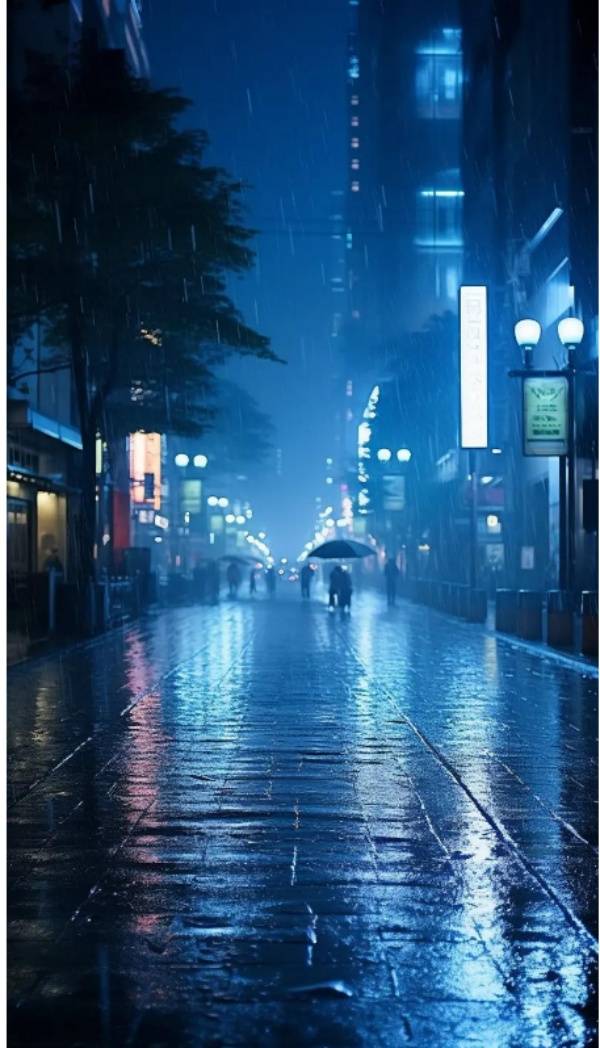 下雨的唯美手机壁纸大图大全