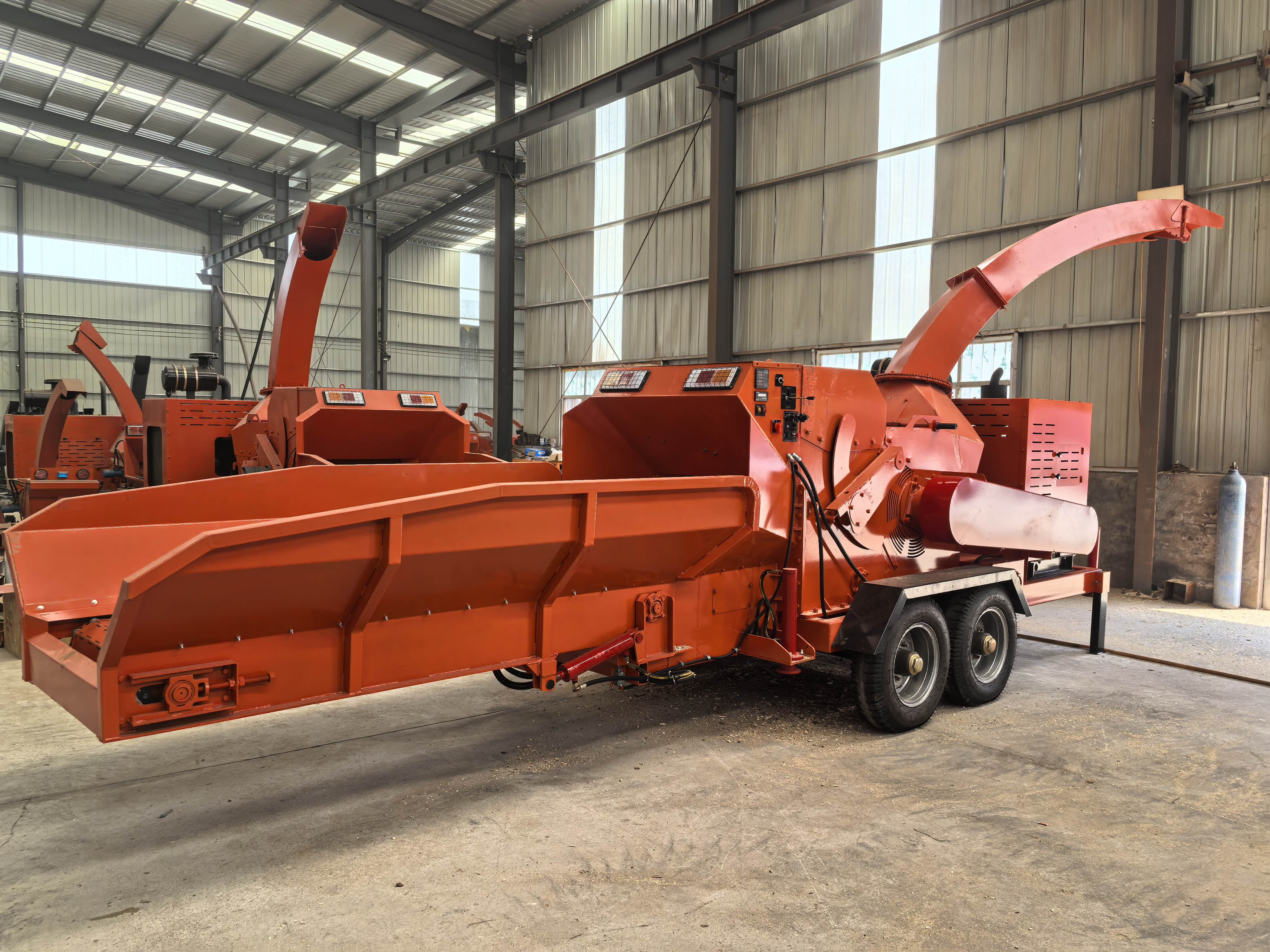 海南果园树枝粉碎机