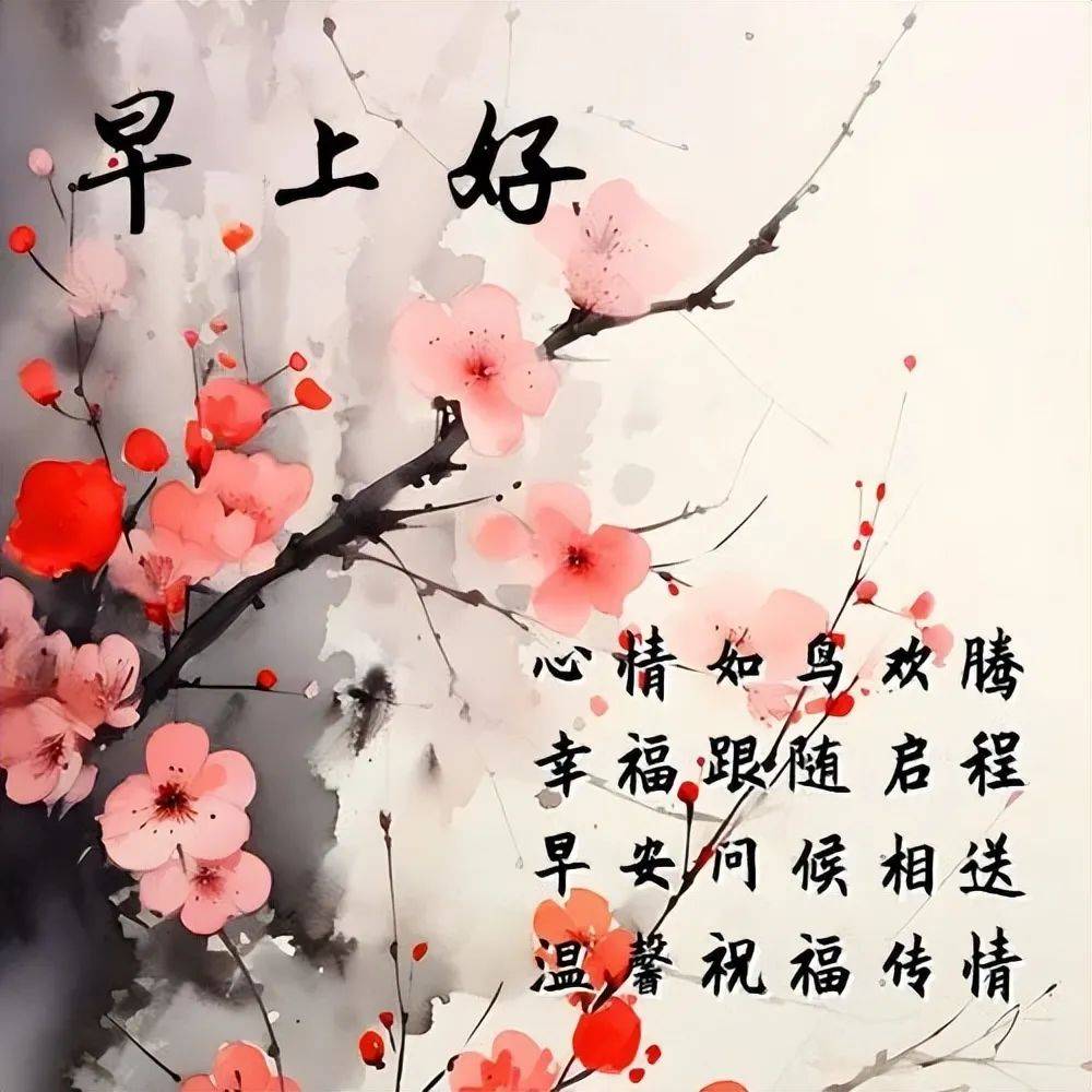 15张今天最新早上好早安表情图片大全,问候心情好,牵挂情谊好