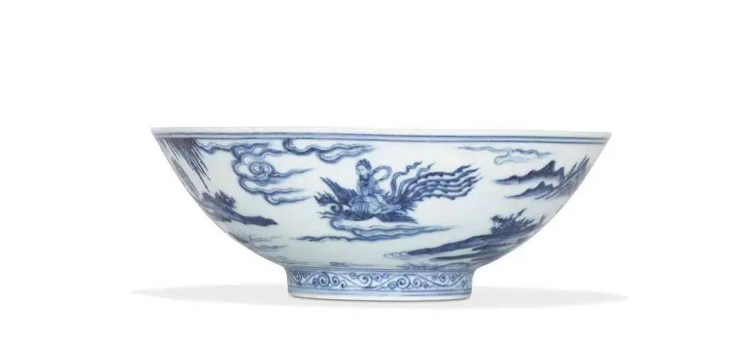 3063万的宣德青花碗：描绘了千年爱情故事「吹箫引凤」，引人入胜！_搜狐网