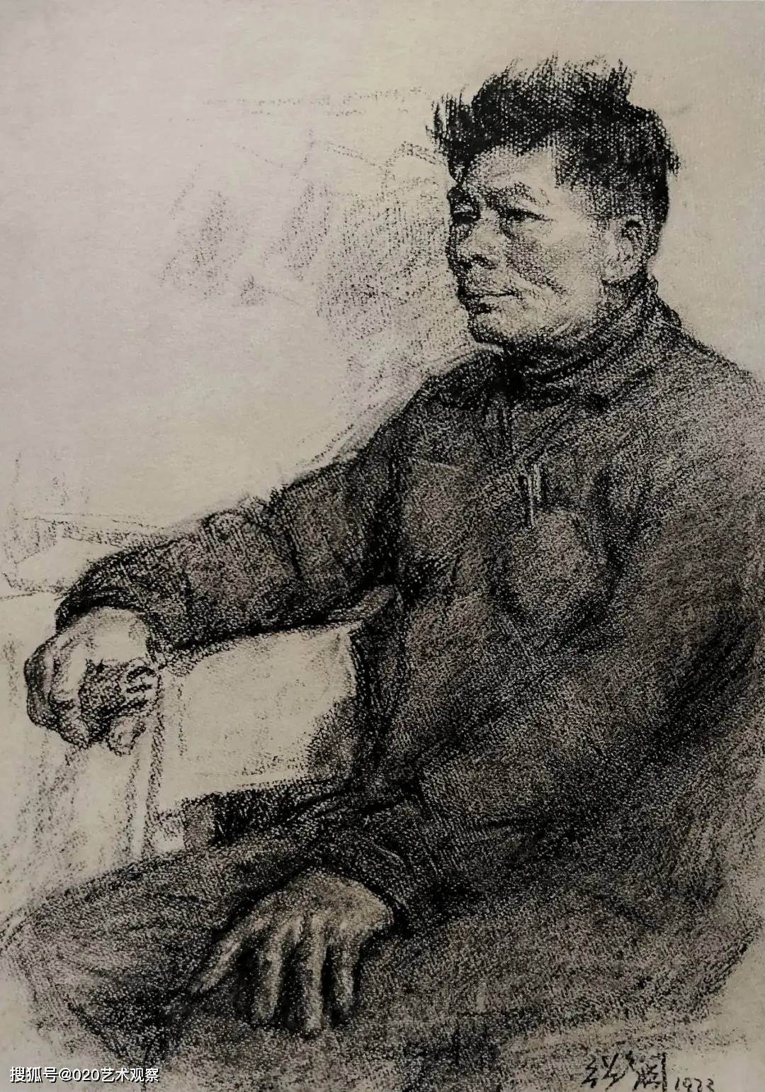 广州美院老院长郭绍纲素描精选