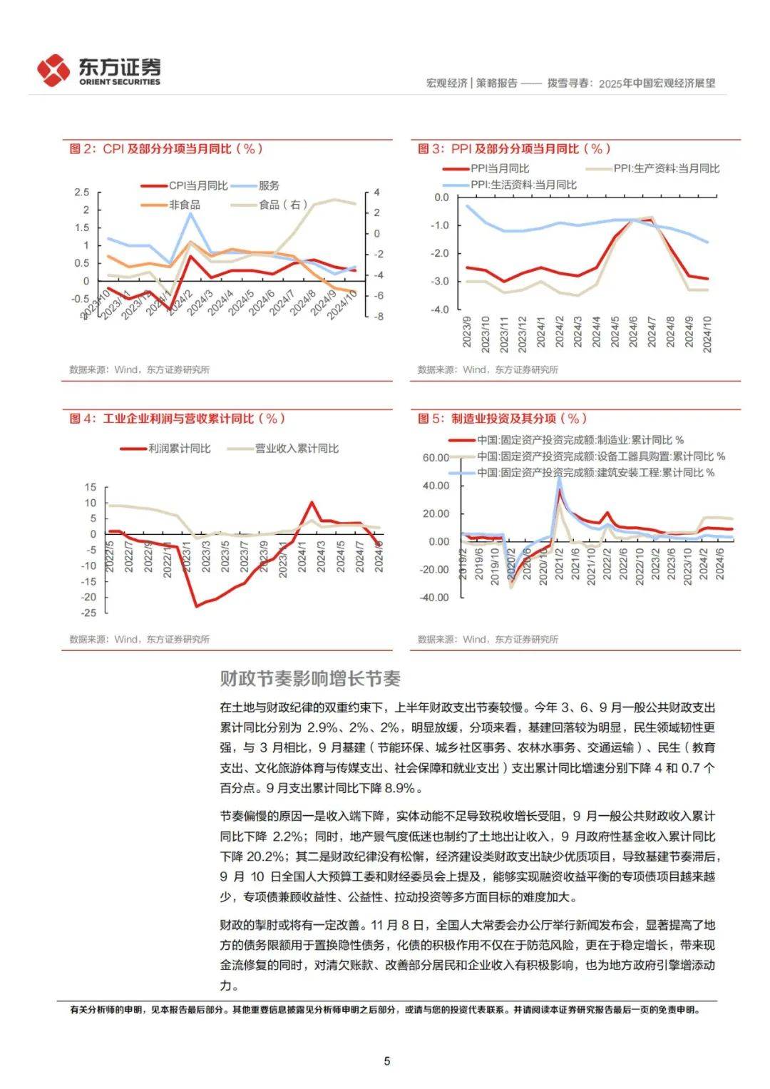 东方证券：2025年中国宏观经济展望，需求短板浮现，对症下药开启