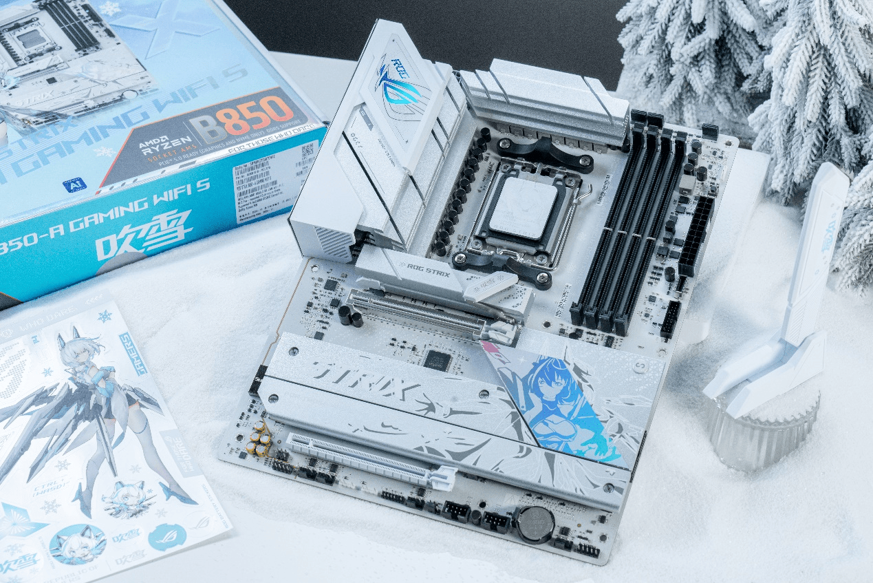 rog b850-A 吹雪 中国限定品 rog b850-A 吹雪 中国限定品 rog b850-