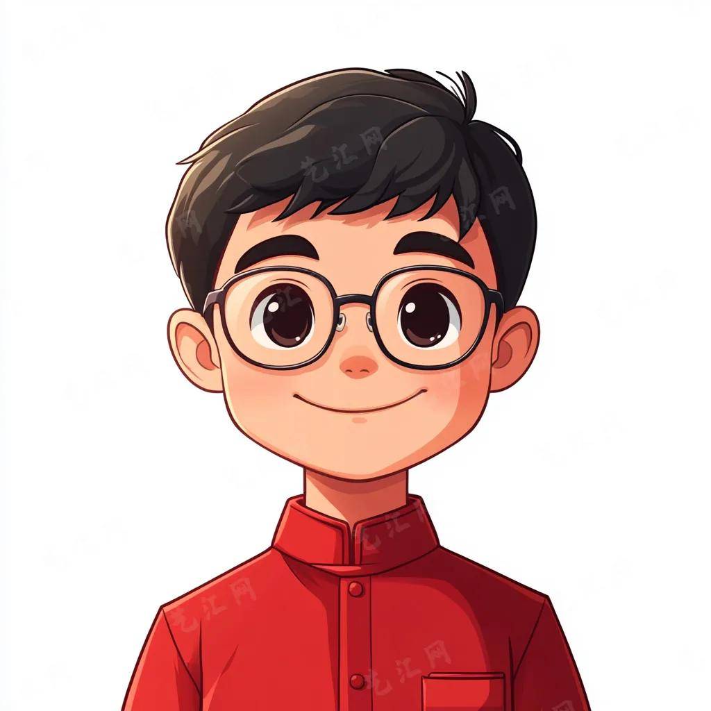 适合年轻男生新年用到头像