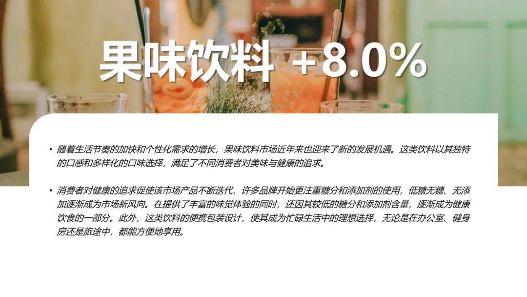 魔镜洞察：2024年饮料市场调研分析报告，饮料行业重点细分品类分析