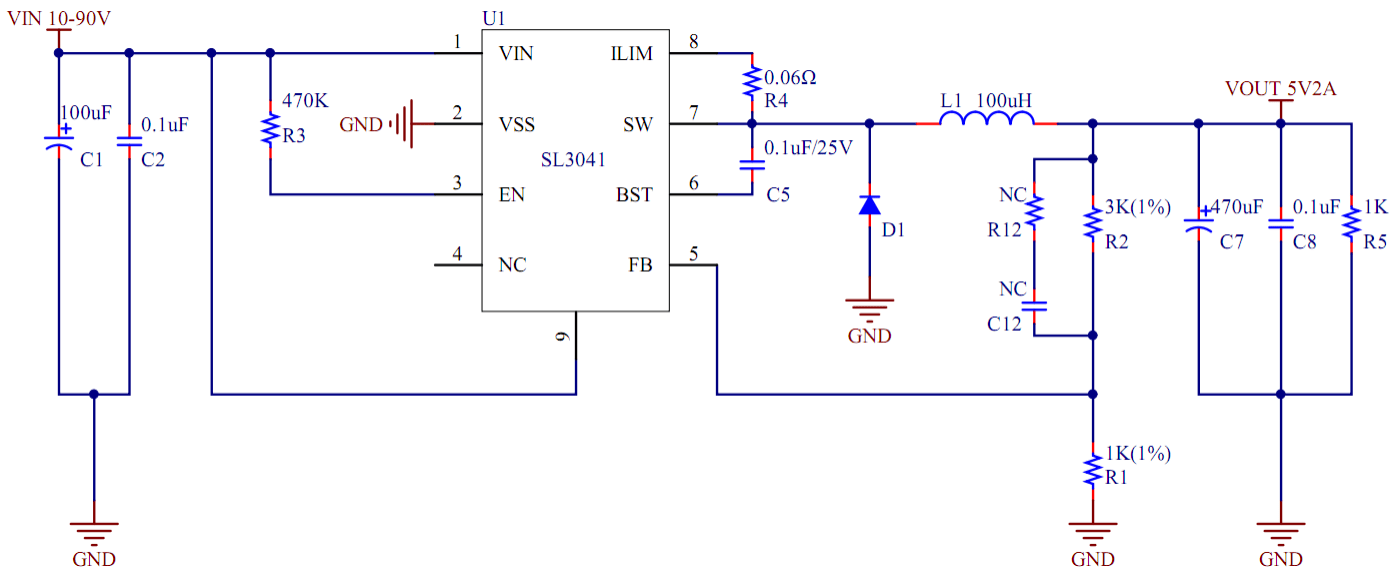 dcdc100v降压恒压icsl3041 替换 lmr16030:高效,稳定,低成本