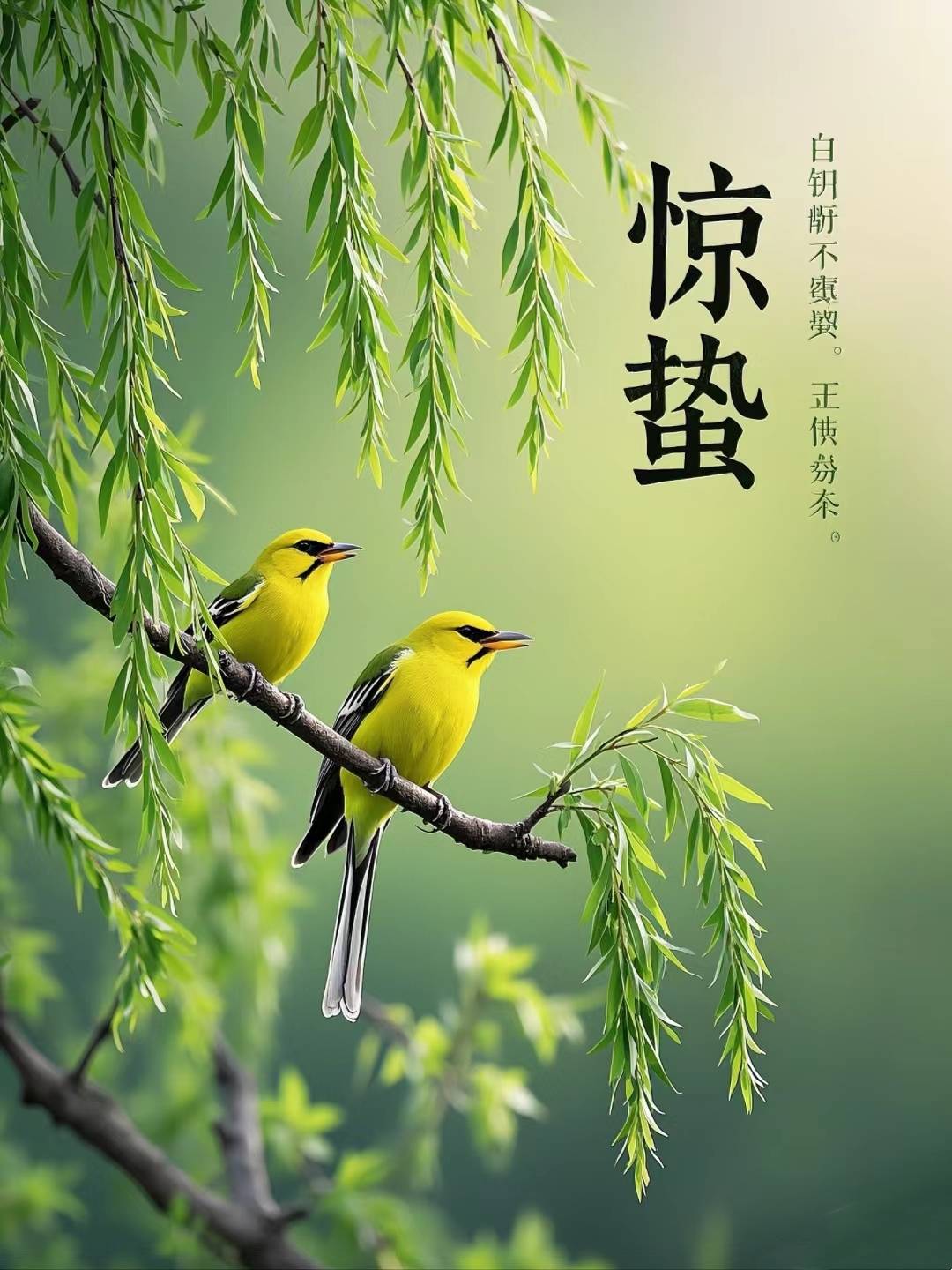 惊蛰,又名《启蛰》,是二十四节中的第三个节气