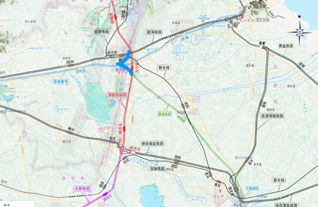 徐州提出研究徐连高铁和潍宿高铁联络线方案,或有更深层次的意义