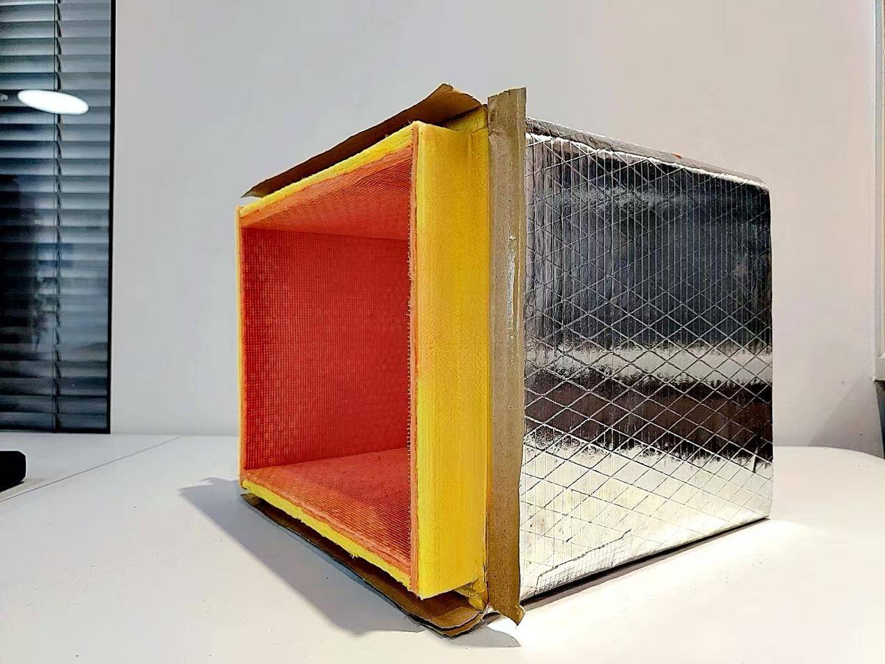 475型离心玻璃棉保温消音风管革新建筑通风的智能之选