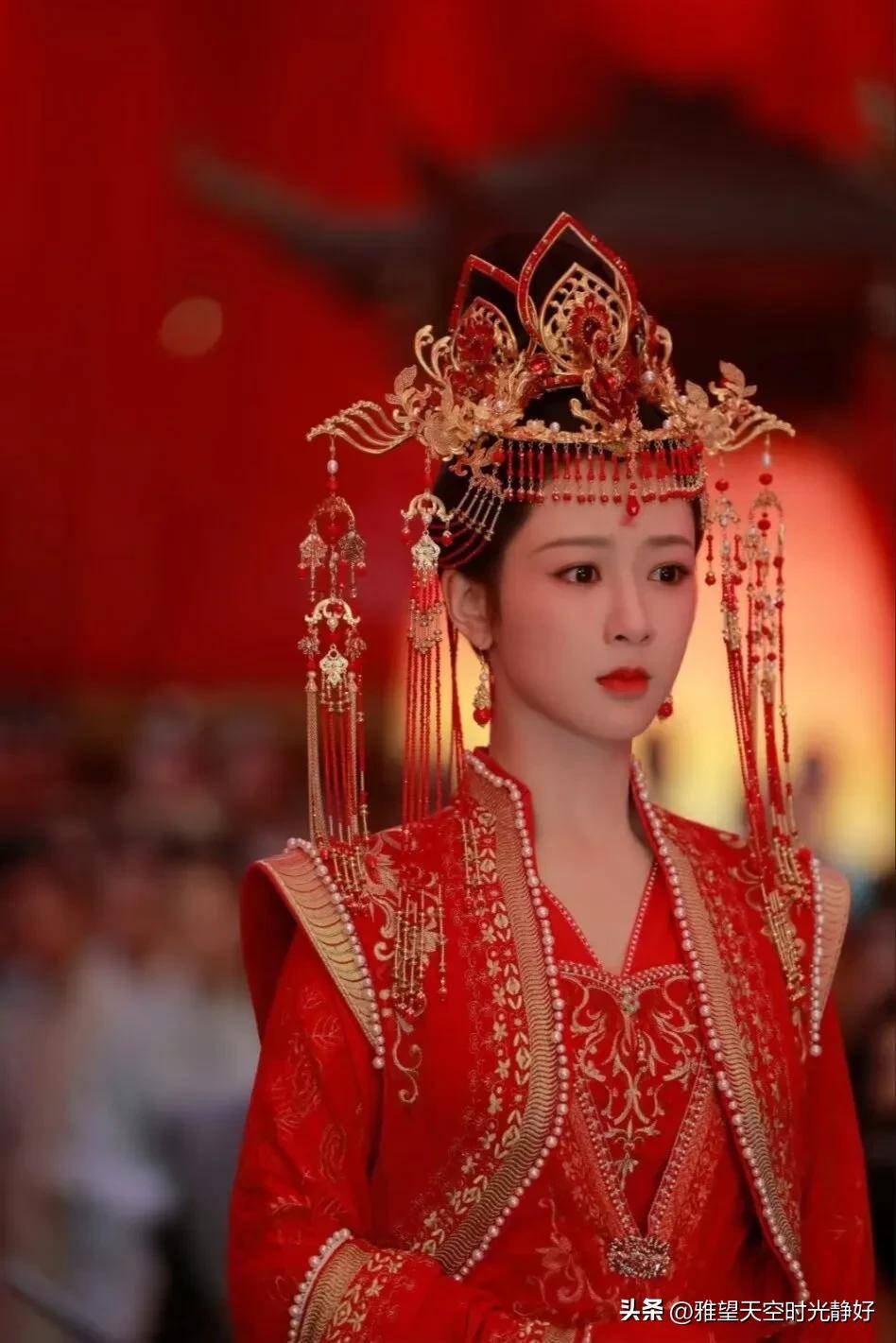 最新内娱女明星古装红衣造型大赏,谁才是你心中最美的古装红衣女神