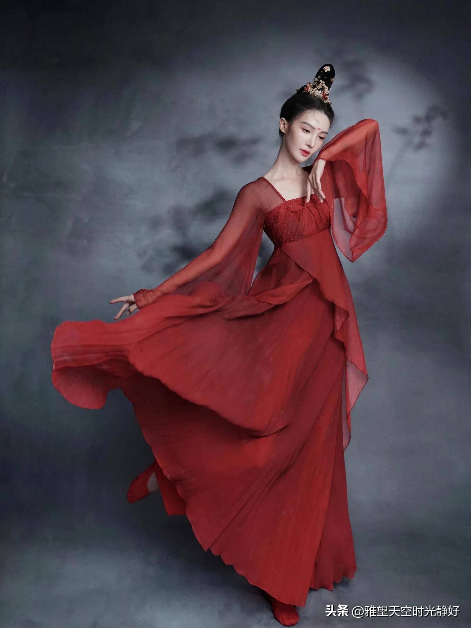 最新内娱女明星古装红衣造型大赏,谁才是你心中最美的古装红衣女神