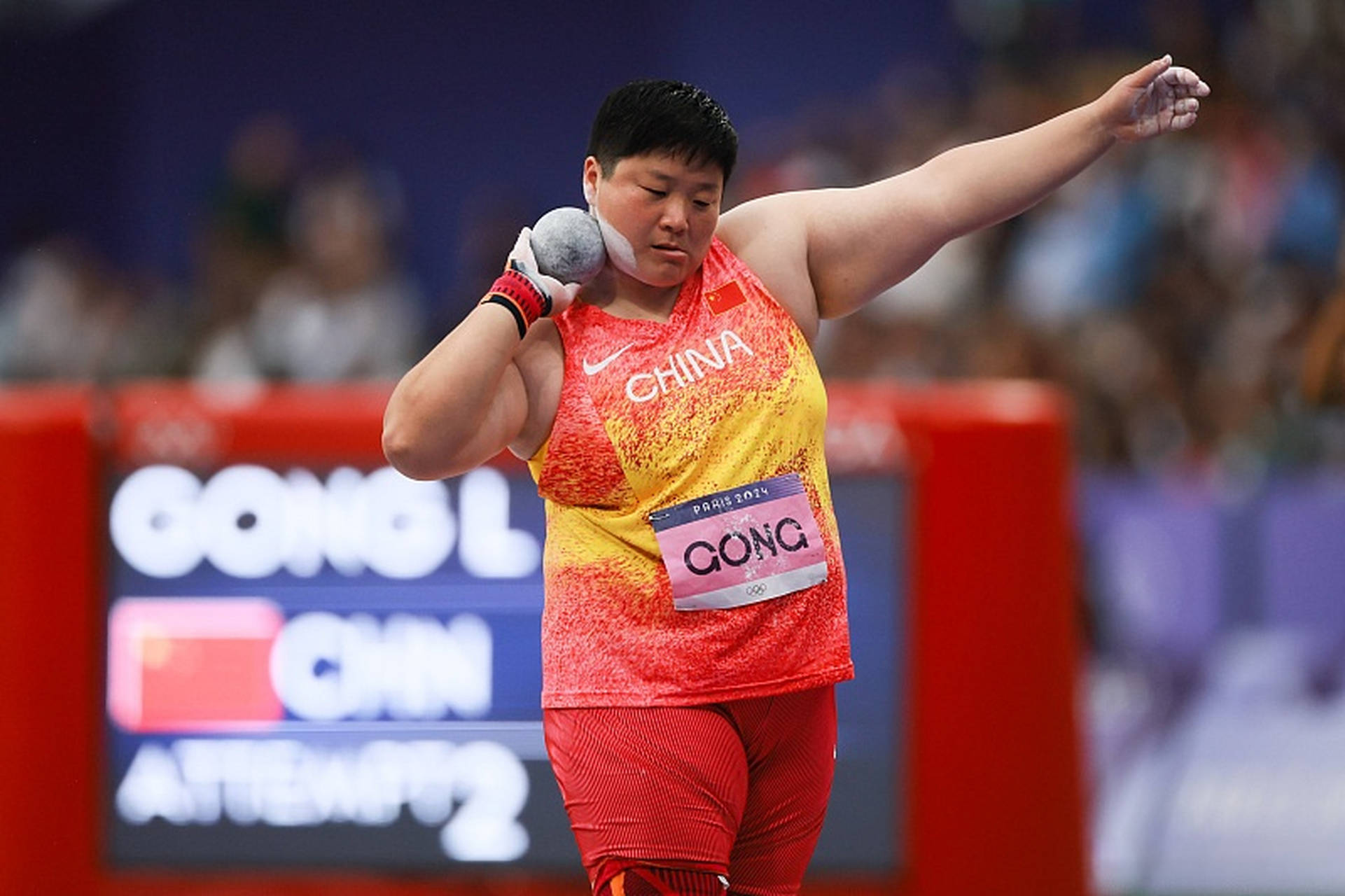 吕文扬成为铅球运动员