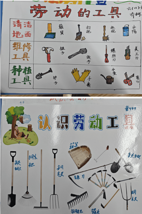 —濮阳市第二实验小学开展认识劳动工具实践活动