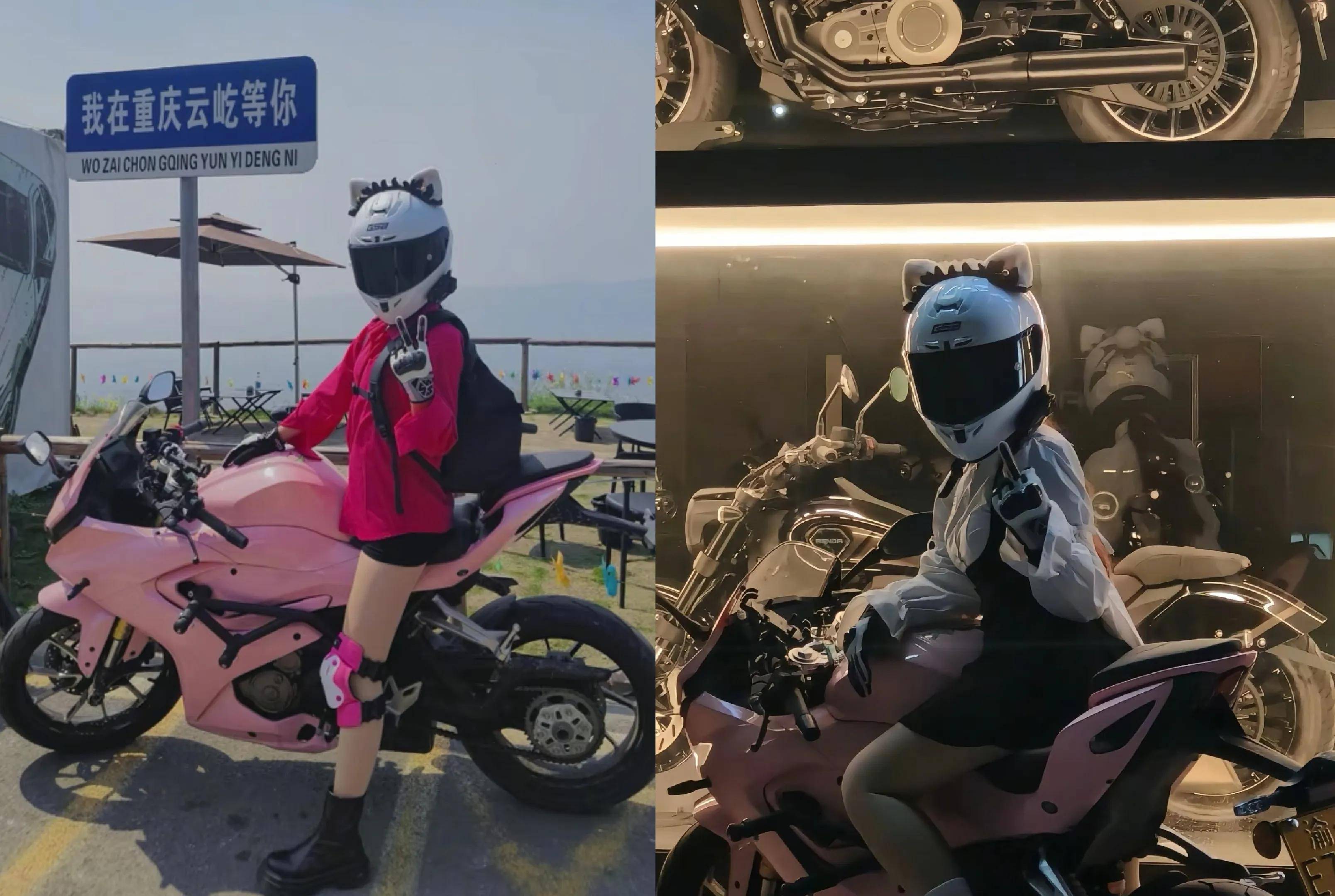 重庆网红女骑离世原因曝光,22岁人很漂亮很甜美,家属寻找目击者