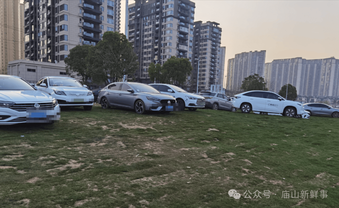 江夏这里的草坪变停车场?好消息来了!