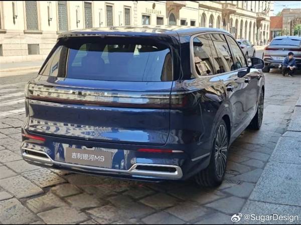 吉利银河 M9 更多实车图曝光，本周将在意大利米兰首发