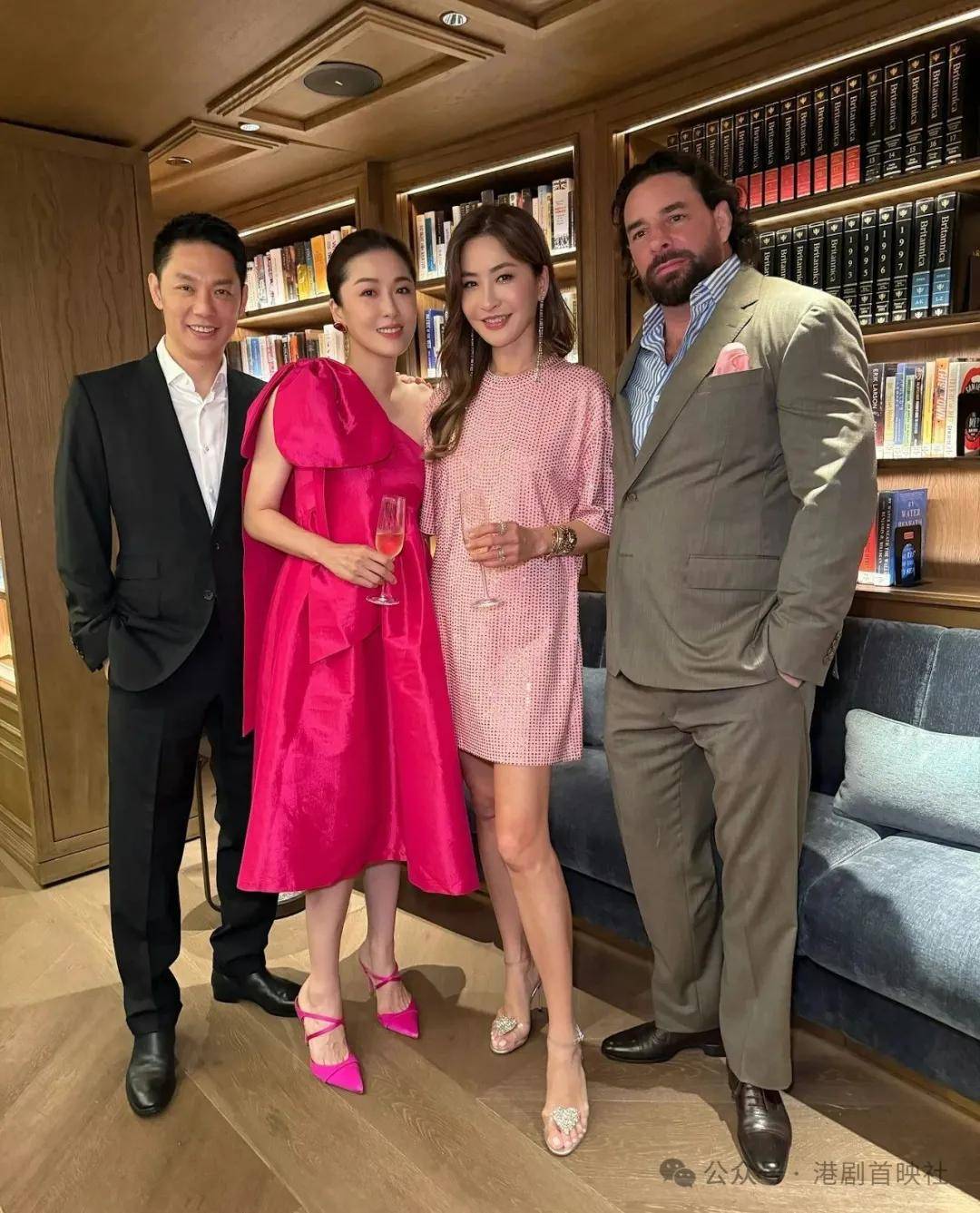 周汶锜51岁生日逆龄生长又靓又fit,周励淇与内地老公激罕合体