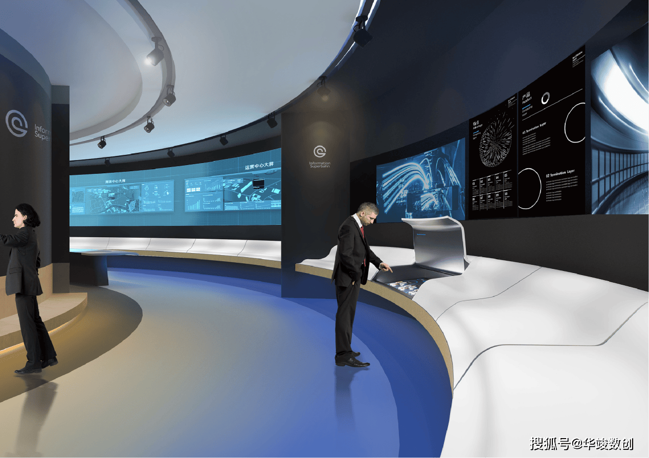 硬核解码！华竣数创以“黑科技+全链服务”定义汽车零部件展厅设计新标杆_搜狐汽车_搜狐网