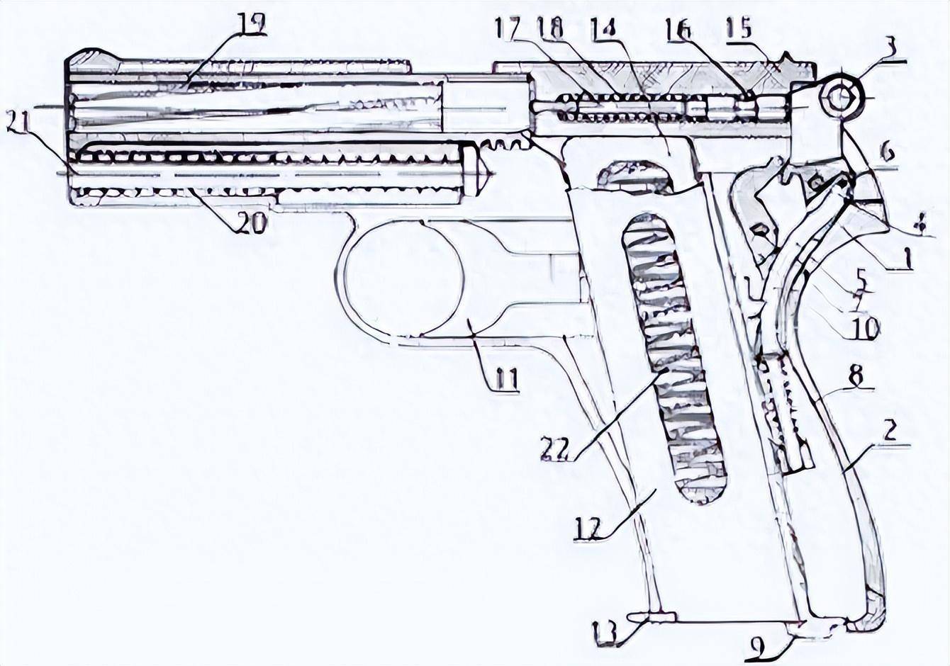 令人更加惊讶的是,这位年轻的天才不仅能够制造手枪,还能设计