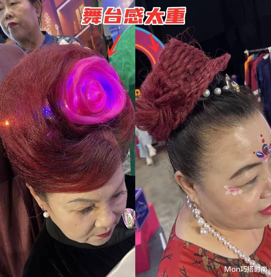 为什么劝中老年女性留长发盘起?3组素人对比图效果惊人