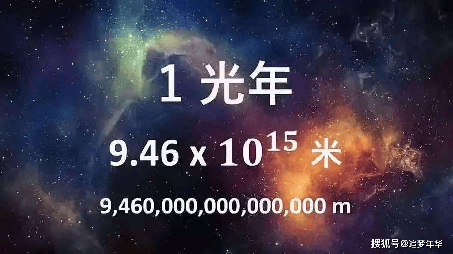 一光年是光飞行一年的距离，光：我一瞬间就能飞行一光年！