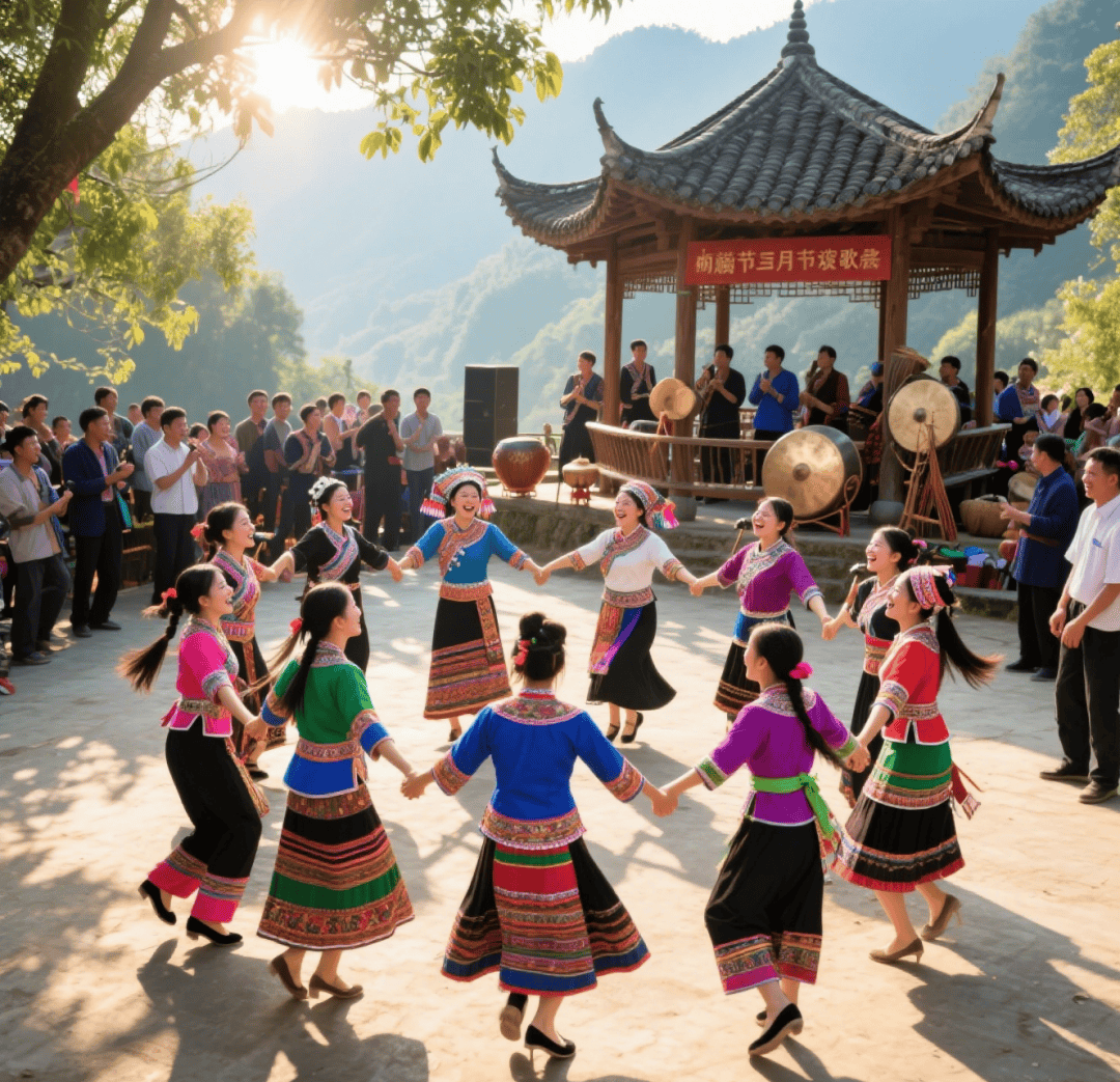烟雨漓江畔,千年古韵长