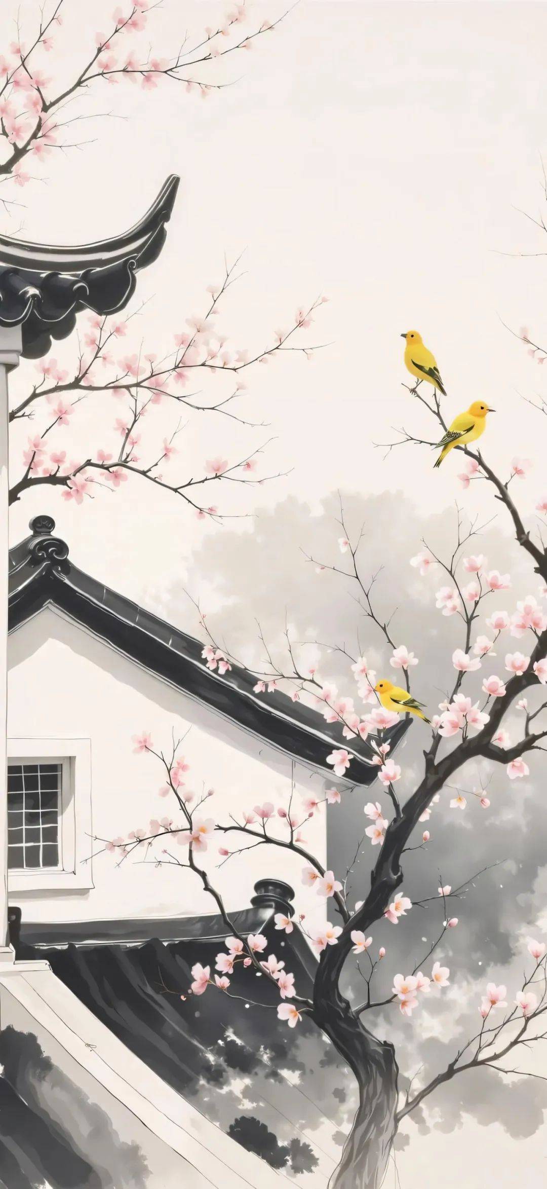 中国风水墨画手机壁纸高清