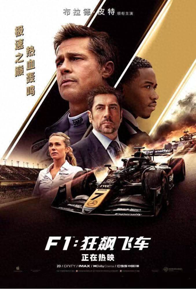 《F1：狂飙飞车》：赛道上的逆袭与团队精神