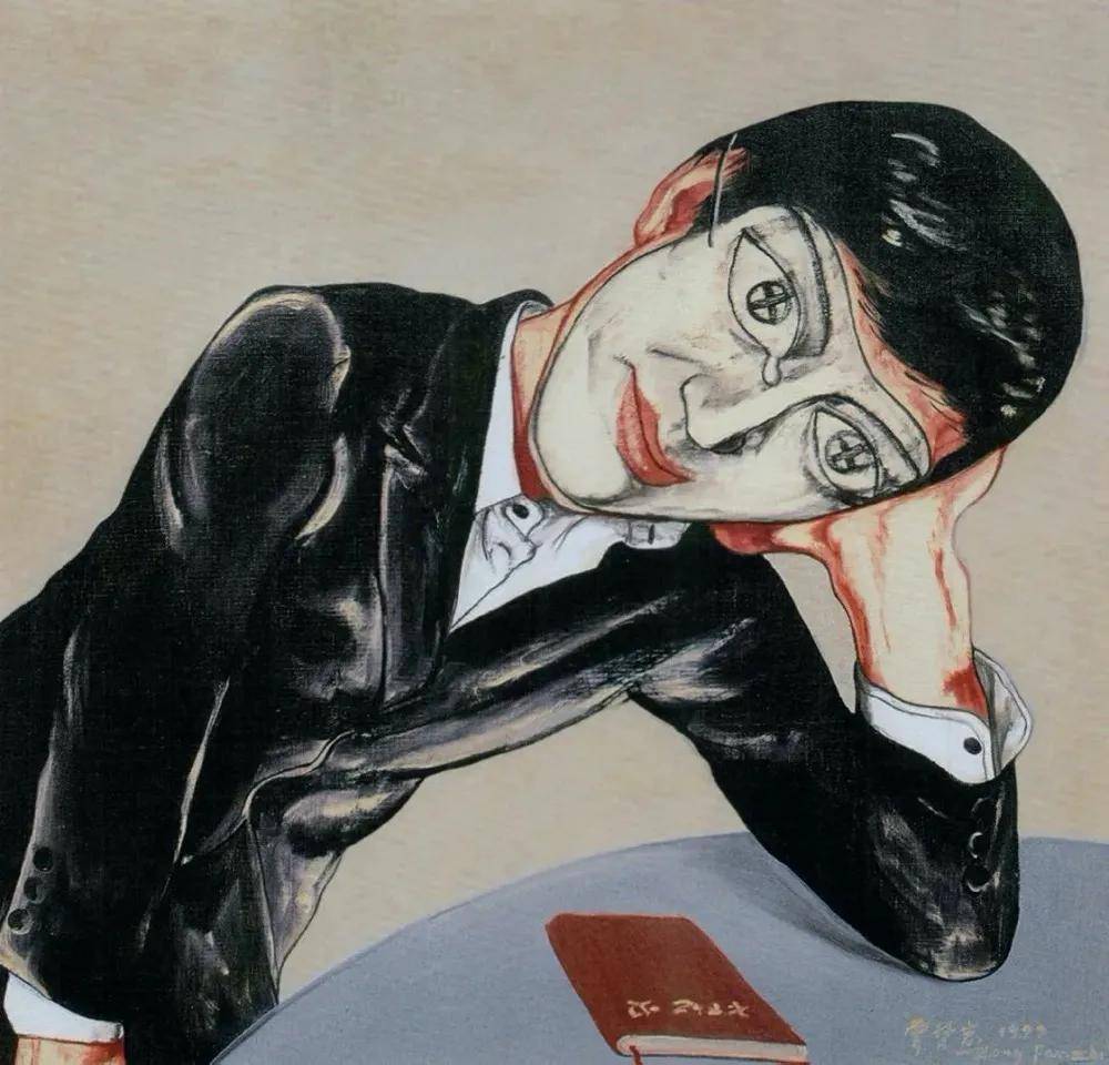 曾梵志.当代著名油画家｜在画布上探索灵魂的艺术人生插图1中国题字网